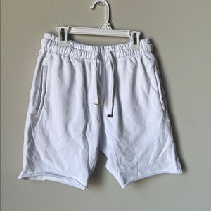 Talentless White Men's Shorts